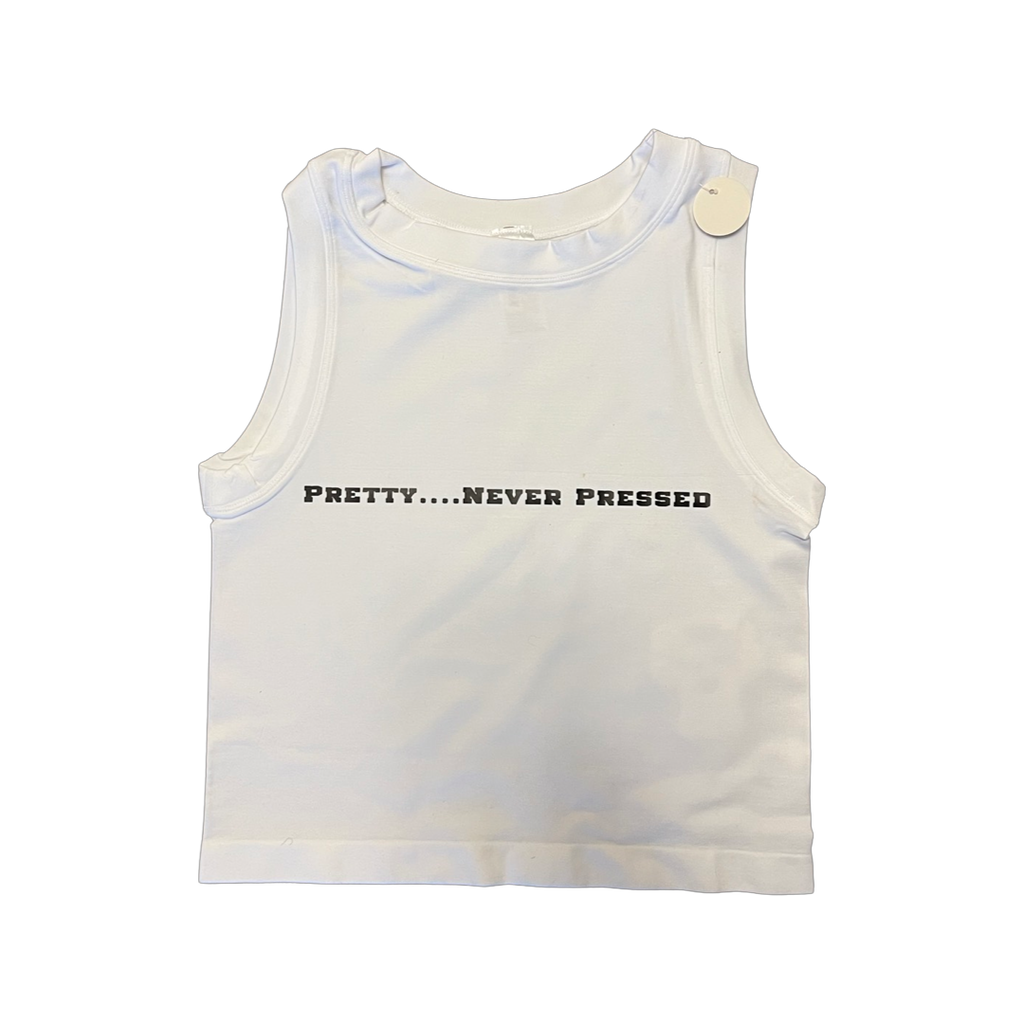 Pretty Never Pressed Crop TOP