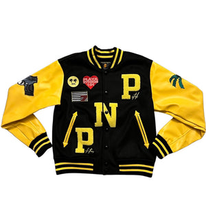 “Playas Only” Varsity Jacket